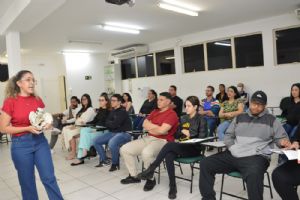 Equipe Viver Bem-Unimed So Roque-Curso p/ Gestantes, 22/06 